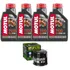 Kit Troca De Óleo+filtro Kawasaki Vulcan 800 Classic  02-05